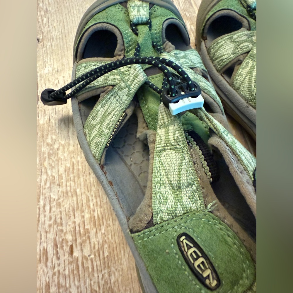 KEEN Venice H2 Hiking Sandals Women's Size 6.5 Green Waterproof - Picture 5 of 7
